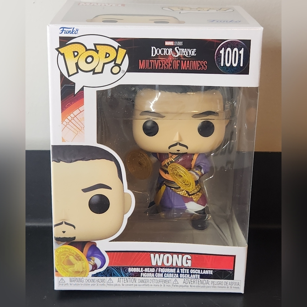 Funko Pop Wong # 1001 Marvel Doctor Strange